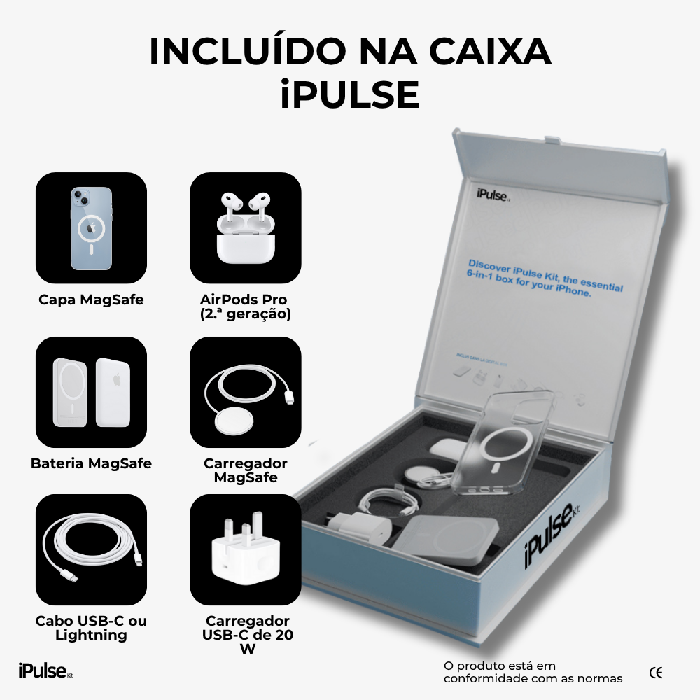 Box 6 em 1 para iPhone - BOA OPORTUNIDADE